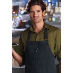 Rockford Cotton Canvas Bib Apron with Pockets
