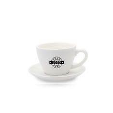 Porcelain Espresso Cup and Saucer Set 175ml