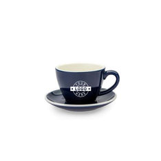 Porcelain Cappuccino Cup and Saucer Set 235ml