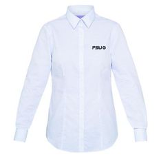 Van Heusen Ladies Cotton Blend Herringbone Long Sleeve Shirt