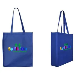 B08 Large Logo Tote Bags With Gusset - (36cm x 41cm x 11cm)