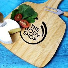 Sustainable Bamboo Cheeseboard With Knife