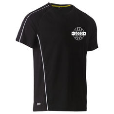 High Vis Cool Mesh Short Sleeve Tee with Reflective Piping
