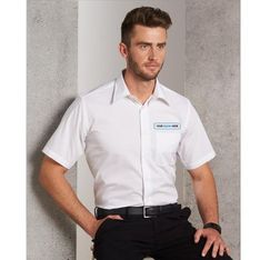 Teflon Treated Polyester Cotton Stretch Dress Shirts