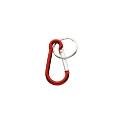 Aluminium Carabiner Clip Keyring With Laser Engraving