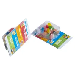CC001AS Mini Jelly Beans Promo Business Card Confectionery - 14g 