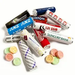CC002B 12 Fizz Fruit Tingle Branded Rolls of Lollies - 25g Each