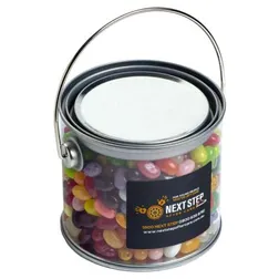 CC004L Jelly Belly Bean Filled Medium Custom Buckets - 400g