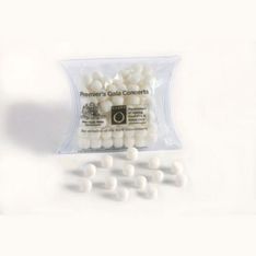 Chewy Mint Filled Pillow Pack Treat Bags