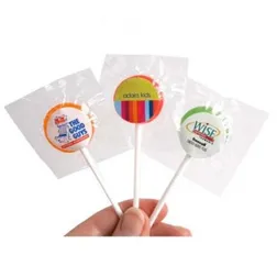 Small Round Confectionery With Full Colour Sticker
