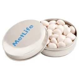 CC046B2 Chewy Mint Filled Candle Tins With Sticker - 50g