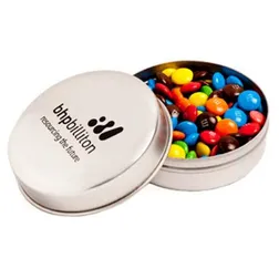 CC046E3 M&M (Mixed Colours) Filled Candle Tins - 50g