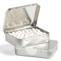 Hinged Mint Tins With Full Colour Sticker