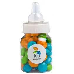 CC065E Skittles Look-Alike Filled Branded Baby Bottles - 50g
