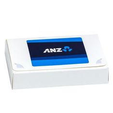 Compact Business Card Smartie Treat Box with Full Colour Sticker