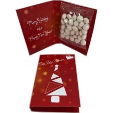 Chewy Mint Gift Card Treat Bags with Full Colour Branding