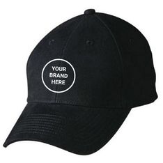 Heavy Brushed Cotton Baseball Caps With Metal Buckle