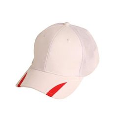 Polyester Mesh Back Cotton Twill Contrast Peak Cap