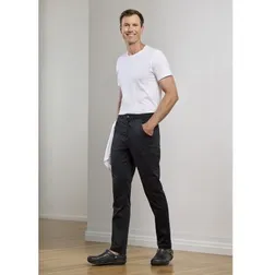 Mens Stretch Twill Chef Pants with UPF