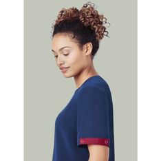 Avery Stretch Polyester Scrub Identifier with Metal Press Studs