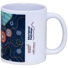 White Ceramic Coffee Mug 350ml Microwave Safe