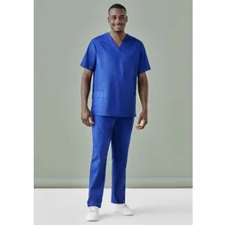 Mens 60 Cotton 40 Polyester Regular Fit Scrub Pants