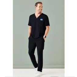 Mens Multi-Pocket Stretch Scrub Pants