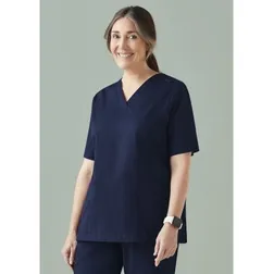 Modern Fit Ladies Antibacterial Scrub Top