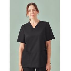 Pulse Womens V Neck Recycled Polyester Scrub Top