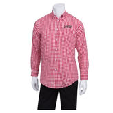 Oxford Polyester Cotton Gingham Check Professional Shirt
