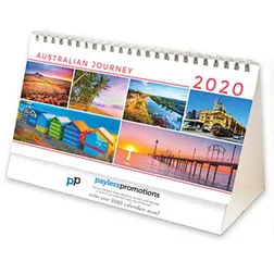 DT07 13 Pages Branded Desk Calendars - Australian Scenic