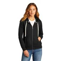 Ladies Recycled Fleece Full Zip Sustainable Hoodie