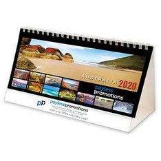 Wiro Bound Desk Calendar Australian Scenery Photography