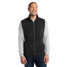 Microfleece Zippered Layering Vests