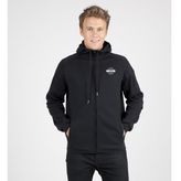 Bonded Micro Polar Fleece Lined Cotton Zip Hoodie