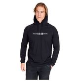 Fusion Cotton Polyester Hooded Tee Regular Fit