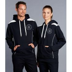Unisex 320gsm Fleece Pullover Contrast Panels