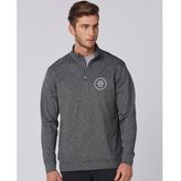 Mens Half Zip Polyester Elastane Athletic Pullover