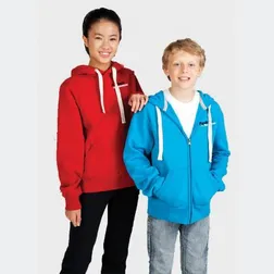 Ladies Heavy Cotton Fleece Hoodie with Fat Drawstring
