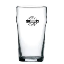 GLBGG9881 570ml Printed Nonic Tempered Logo Beer Glasses