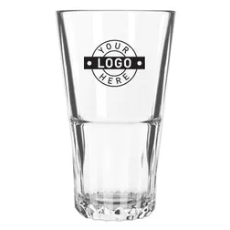 GLBGLB15794 355ml Printed Brooklyn Beverage Glasses