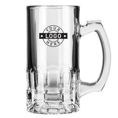 One Litre Glass Trigger Handle Drinking Mug