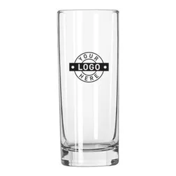 Lexington Tall Hi Ball Glass with Frosted Finish
