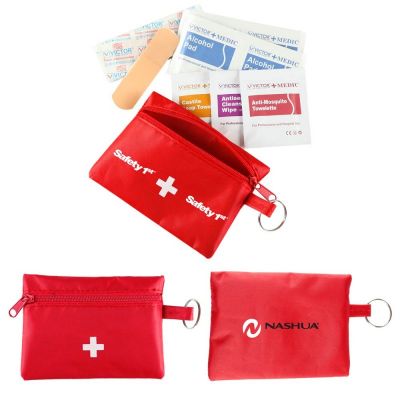 H680 22 Piece Branded First Aid Kits In Travel Bag