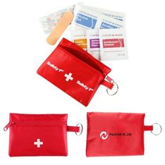 22 Piece Travel Size First Aid Kit with Logo