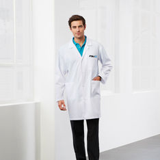 Unisex Poly Cotton Stretch Fabric Lab Jackets