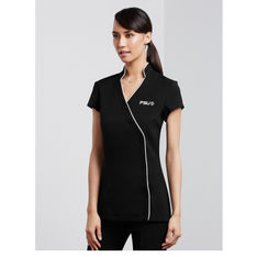 Ladies Crossover Tunic with Teflon Stain Resistance