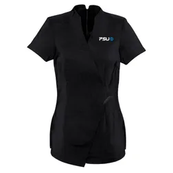Ladies Stretch Polyester Spa Tunic with Zipper