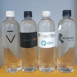 Clear Plastic Sport Water Bottle 600ml Australian Made