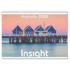 Wiro Bound Monthly Desk Calendar with Wall Mount
